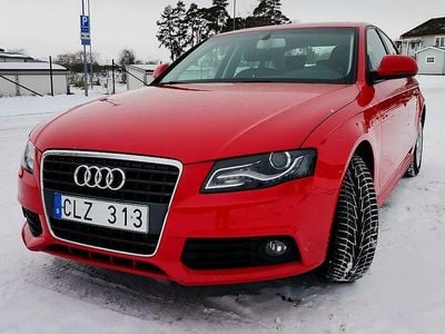 Begagnad Audi A4 160 HK (117 kW) 2008 Röd Sedan