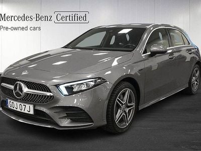 Begagnad Mercedes A250 AMG 160 HK (117 kW) 2021 Mörkgrå Halvkombi