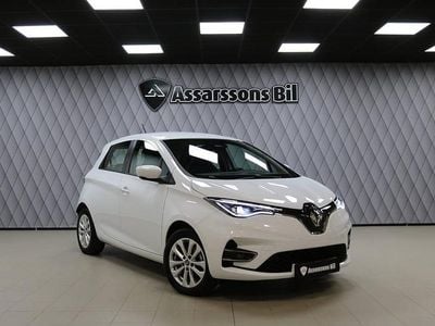 Begagnad Renault Zoe 80 kW (109 HK) 2021 Vit Halvkombi