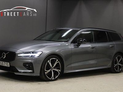 Grå Begagnad 2021 Volvo V60 R-Design Kombi | 329 000 kr (Dyr)