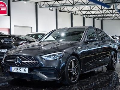 Grå Begagnad 2023 Mercedes C300 AMG line Sedan | 409 500 kr