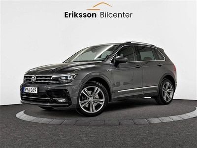 Grå Begagnad 2018 VW Tiguan R-line SUV | 199 900 kr (Marknadspris)