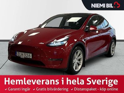 Begagnad Tesla Model Y Long Range AWD 378 kW (514 HK) 2022 Röd SUV