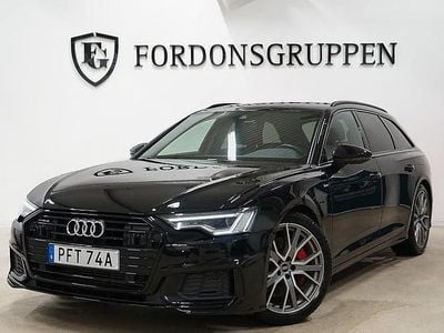 Begagnad Audi A6 S-Line 367 HK (269 kW) 2021 Svart Kombi