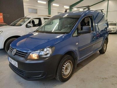 Begagnad VW Caddy 75 HK (55 kW) 2015 Blå Minibuss