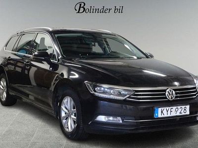 Svart Begagnad 2015 VW Passat Kombi | 134 900 kr (Marknadspris)