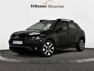 Svart Begagnad 2015 Citroën C4 Cactus Halvkombi | 69 900 kr (Marknadspris)