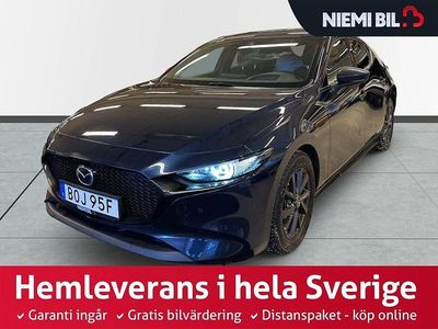 Blå Begagnad 2019 Mazda 3 Halvkombi | 264 900 kr (Lite dyr)