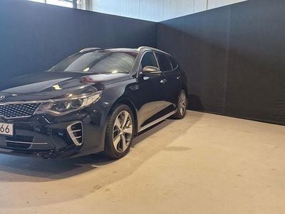 Begagnad Kia Optima GT-Line 141 HK (103 kW) 2017 Svart Kombi