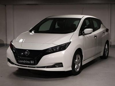 Vit Begagnad 2022 Nissan Leaf Acenta Halvkombi | 194 500 kr (Lite dyr)