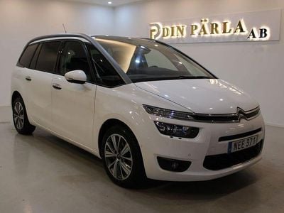 Begagnad Citroën Grand C4 Picasso 120 HK (88 kW) 2016 Vit Minibuss