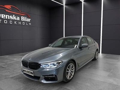 Begagnad BMW 520 M Sport 190 HK (139 kW) 2017 Blå Sedan