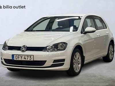 Begagnad VW Golf VII 2017 Vit Halvkombi