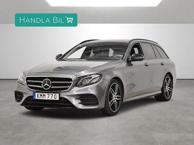 Grå Begagnad 2018 Mercedes E220 AMG line Kombi | 329 900 kr (Dyr)
