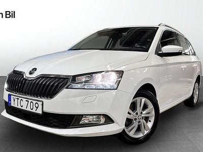 Begagnad Skoda Fabia Style 110 HK (80 kW) 2018 Vit Kombi