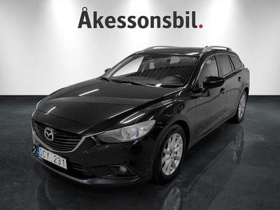 Svart Begagnad 2012 Mazda 6 Vision Kombi | 49 000 kr