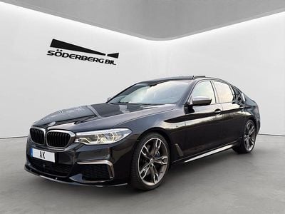 Begagnad BMW M550 M Sport 400 HK (294 kW) 2017 Svart Sedan