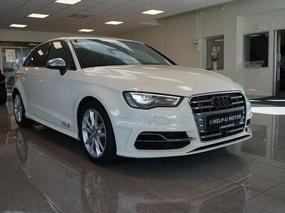 Vit Begagnad 2014 Audi S3 Sportback Halvkombi | 269 000 kr (Marknadspris)