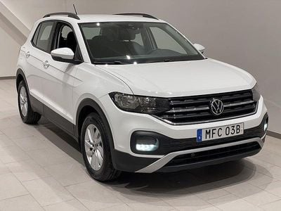 Vit (pure white) Begagnad 2023 VW T-Cross SUV | 178 000 kr (Bra pris)