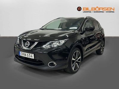 Svart Begagnad 2016 Nissan Qashqai 360º SUV | 149 900 kr (Lite dyr)