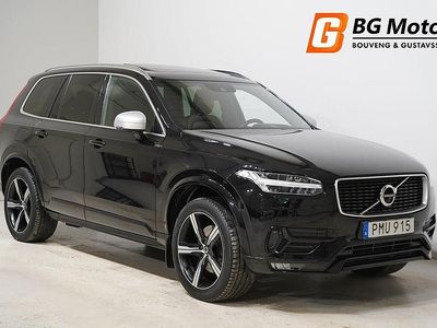 Begagnad Volvo XC90 R-Design 250 HK (183 kW) 2018 Svart SUV