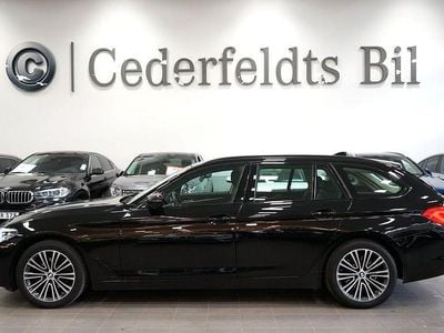 Begagnad BMW 520 Sport Line 190 HK (139 kW) 2019 Svart Kombi
