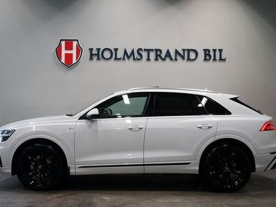 Vit Begagnad 2018 Audi Q8 S-Line SUV | 529 900 kr (Lite dyr)