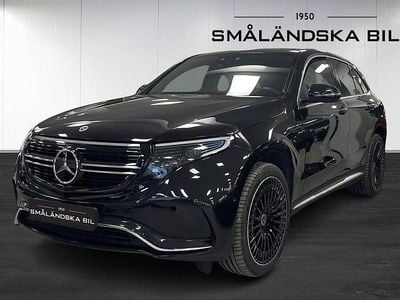 Svart Begagnad 2022 Mercedes EQC400 AMG line SUV | 479 000 kr (Marknadspris)