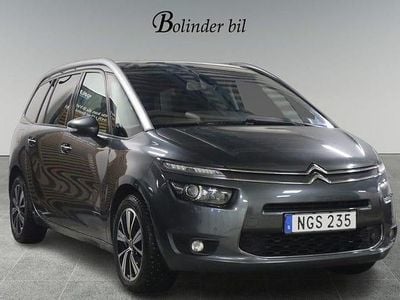 Grå Begagnad 2016 Citroën Grand C4 Picasso Minibuss | 99 800 kr (Marknadspris)