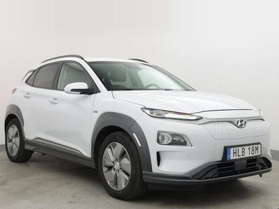 begagnad Hyundai Kona 64 kWh Premium KRELL Läder Dödavinkel V-hjul 2020, Crossover