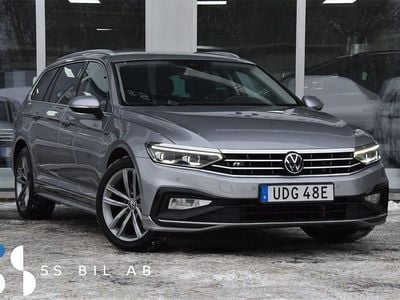 Silver Begagnad 2021 VW Passat R-line Kombi | 257 900 kr (Bra pris)