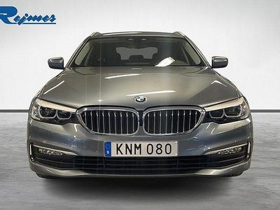 Blå Begagnad 2017 BMW 520 Kombi | 229 800 kr (Lite dyr)