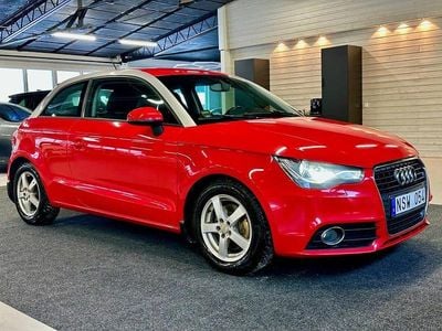 Begagnad Audi A1 122 HK (89 kW) 2010 Röd Halvkombi