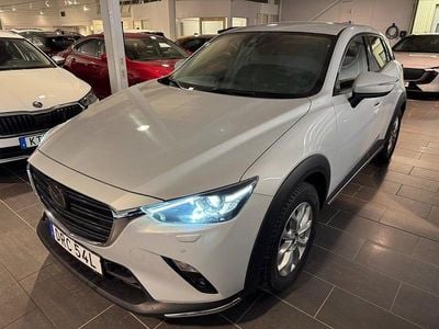 Begagnad Mazda CX-3 Optimum 150 HK (110 kW) 2019 Vit SUV