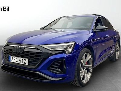 Begagnad Audi Q8 Sportback e-tron S-Line 300 kW (408 HK) 2023 Ultrablå metallic SUV