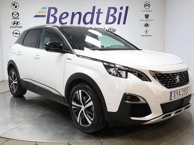 Vit Begagnad 2018 Peugeot 3008 GT-line SUV | 169 500 kr (Marknadspris)