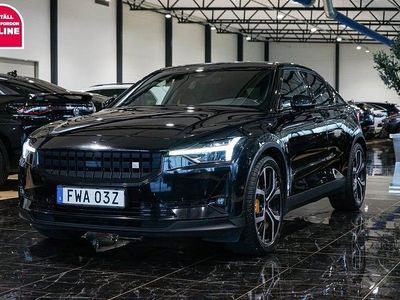 Begagnad Polestar 2 Performance 350 kW (476 HK) 2022 Svart Halvkombi