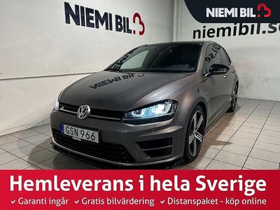 Grå Begagnad 2015 VW Golf VII R Halvkombi | 259 900 kr (Dyr)