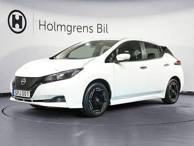 Vit Begagnad 2022 Nissan Leaf Acenta Halvkombi | 169 800 kr (Marknadspris)