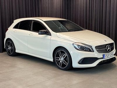 Begagnad Mercedes A200 AMG 136 HK (100 kW) 2017 Vit Halvkombi