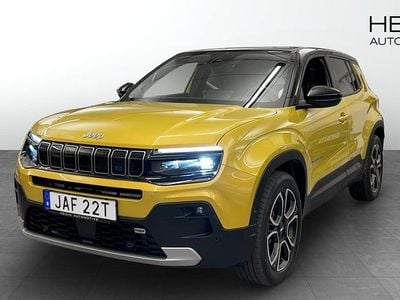 Begagnad Jeep Avenger EV Summit 116 kW (158 HK) 2023 Gul SUV