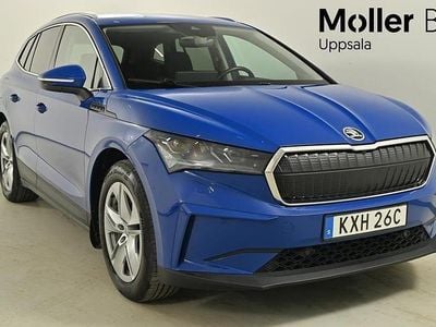 Begagnad Skoda Enyaq iV 194 kW (265 HK) 2023 Blå SUV