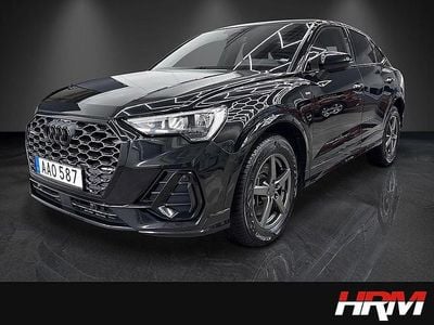 Begagnad Audi Q3 Sportback S-Line 200 HK (147 kW) 2021 Svart SUV