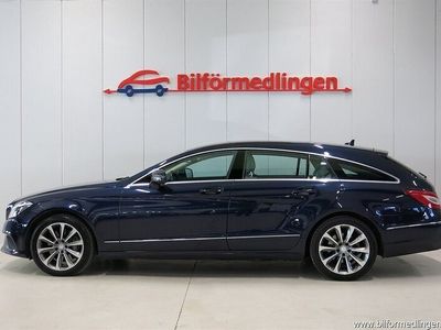 begagnad Mercedes CLS350 Shooting Brake d 4MATIC 350d SB 9G AMG Drag Värmare V-Hjul H/K m.m