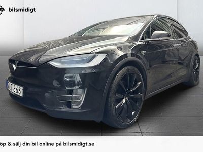 begagnad Tesla Model X 100D Luftfj AWD Uppgr. AP Drag 6-Sits 423hk