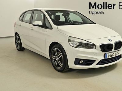 Vit Begagnad 2014 BMW 218 Active Tourer Sport Line Minibuss | 149 900 kr (Marknadspris)