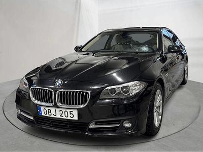 Svart Begagnad 2016 BMW 520 Sedan | 180 000 kr (Marknadspris)