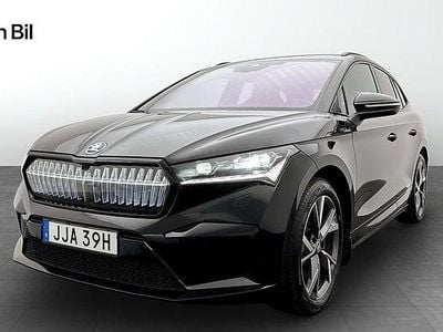 Svart Begagnad 2023 Skoda Enyaq iV SportLine SUV | 389 900 kr (Marknadspris)