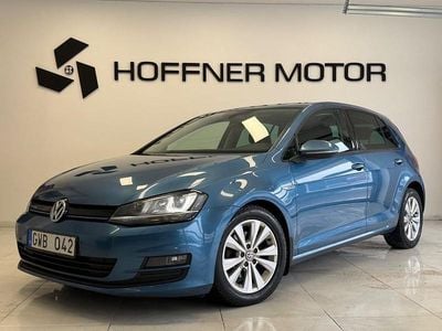 Begagnad VW Golf VII 110 HK (80 kW) 2013 Blå Halvkombi