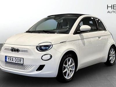 Vit Begagnad 2022 Fiat 500e Icon Cab | 189 900 kr (Superpris)